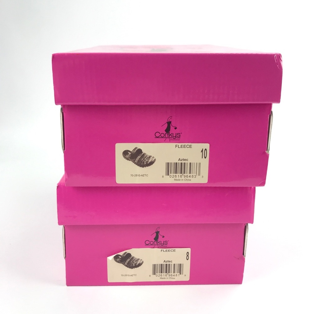 Corkys Women's Fleece Aztec Slip On Mules - Picture 8 of 8